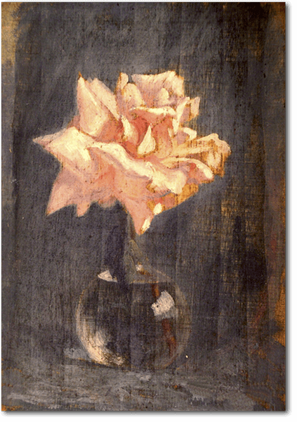 Georges Henri Carré - La rose safran