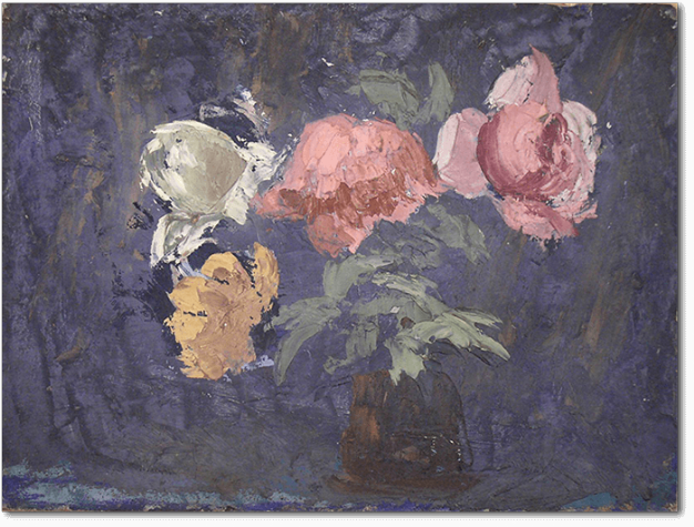 Georges Henri Carré - Quatre roses