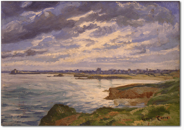 Georges Henri Carré - Baie de Portivy à Quiberon