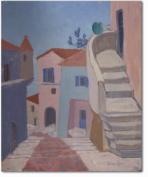 Georges Henri Carré - L'escalier