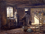 Georges Henri Carré - Intérieur de ferme