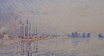 Georges Henri Carré - Usines au bord de la Seine