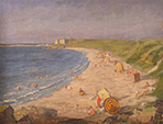 Georges Henri Carré - Baignade à Portivy