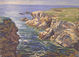 Georges Henri Carré - Rochers à Quiberon