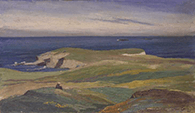 Georges Henri Carré - Les dunes à Portivy