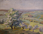 Georges Henri Carré - L'arbre fleuri