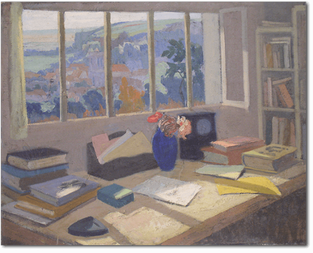 Georges Henri Carré - Bureau de l'artiste en été