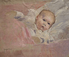 Georges Henri Carré - Fille aînée de l'artiste bébé